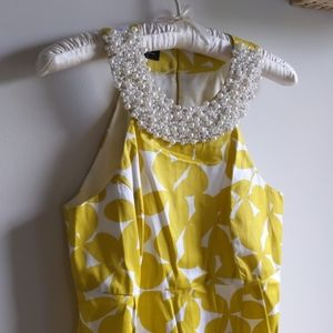 Like new INC dress with pearl embellishment